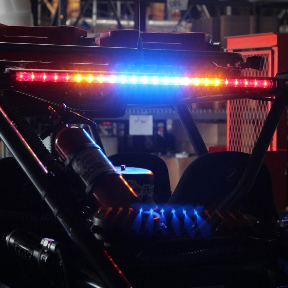 Baja Designs | Tail light | 30 Inch Light Bar Solid Amber, Blue Center, Flashing Amber RTL-B Baja Designs | 103001