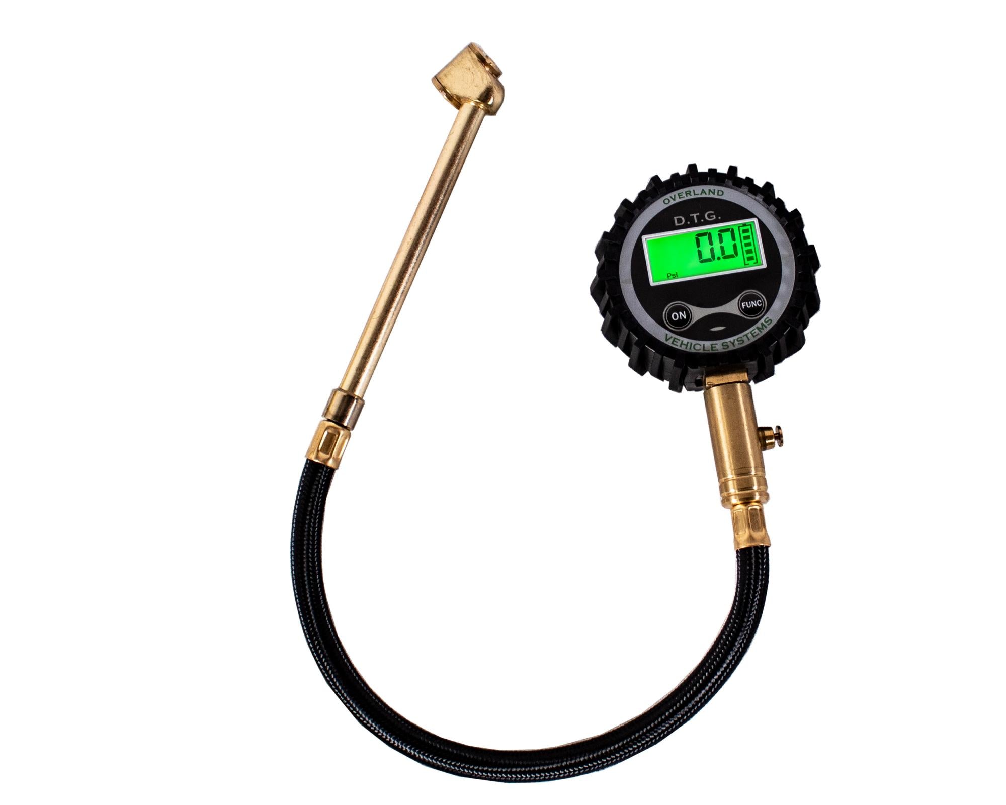 Up Down Air | Tire Pressure Gauge | Digital Tire Gauge with Valve Kit & Storage Bag Up Down Air | 12010001