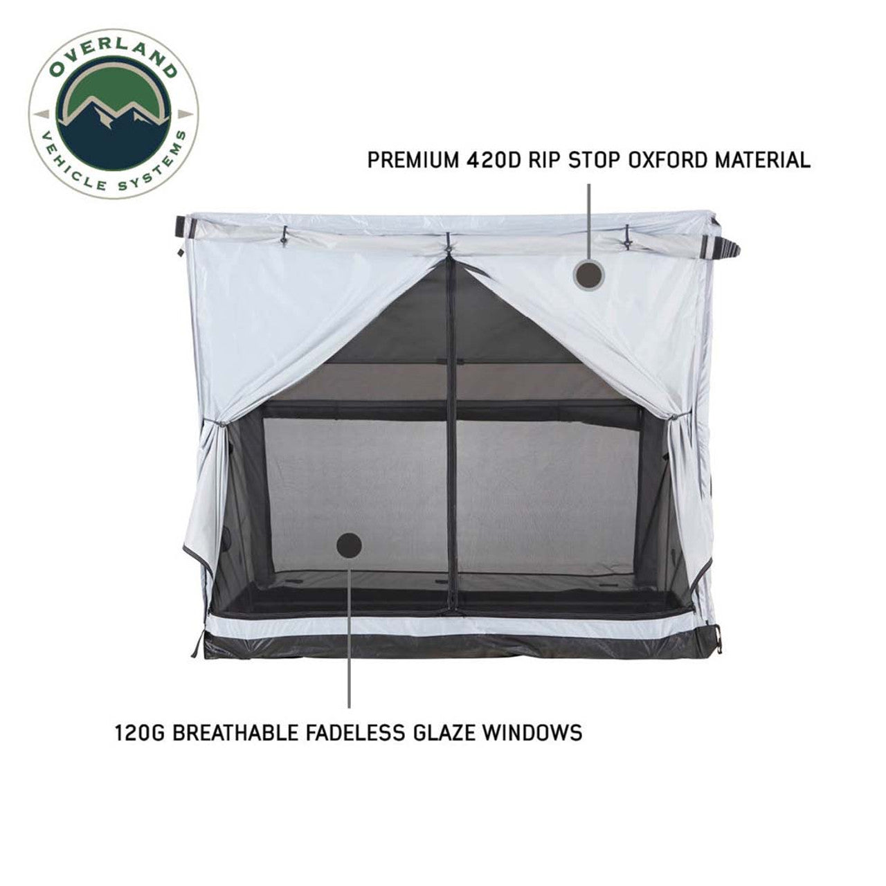 OVS | Tent | LD P.S.T. Portable Safari Ground Tent, Grey Body & Grey Trim | 18252520