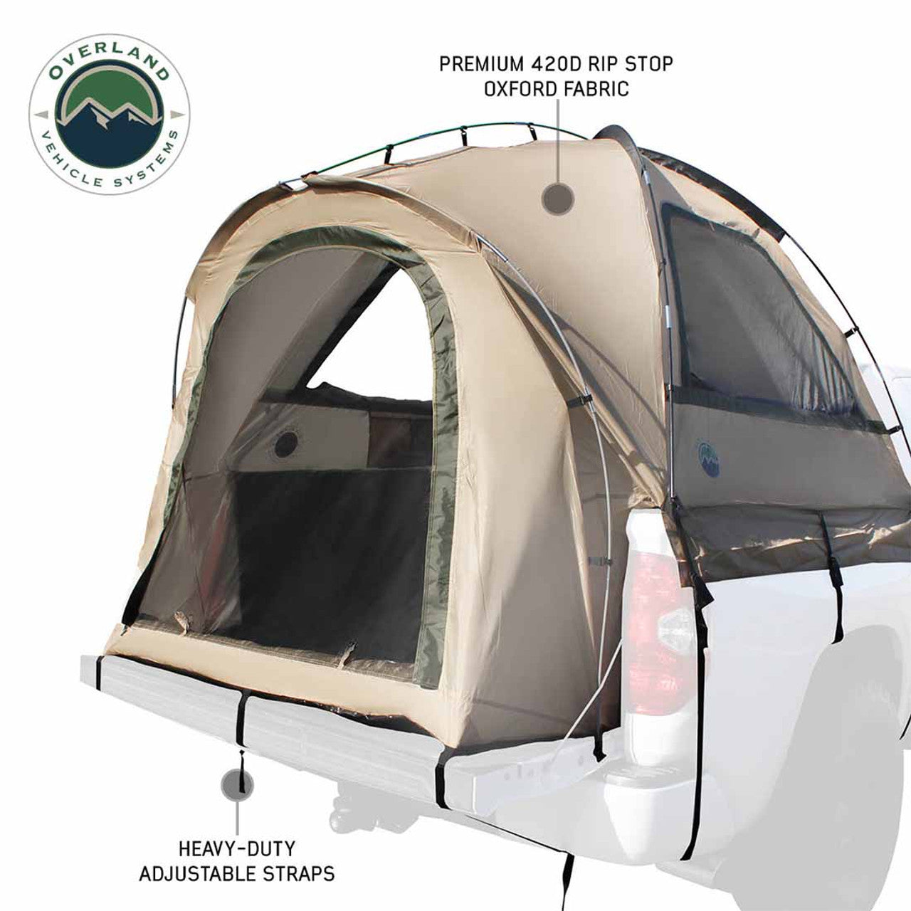 OVS | Tent | LD TACT Bed Tent, Tan Body & Green Rainfly | 18252540