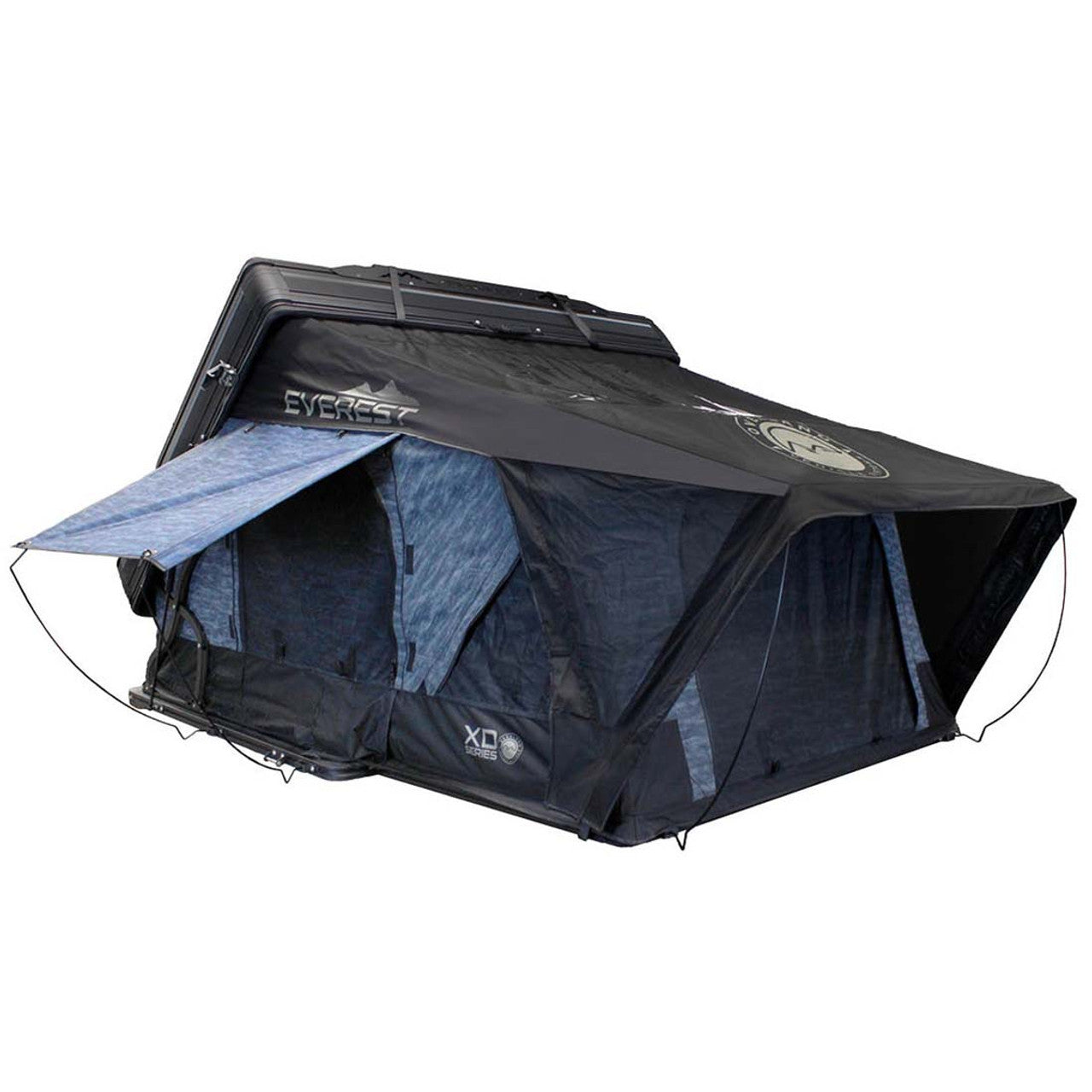 OVS | Roof Top Tent | XD Everest Cantilever Aluminum Hard Shell Roof Top Tent, Blue Body & Black Rainfly | 18489902