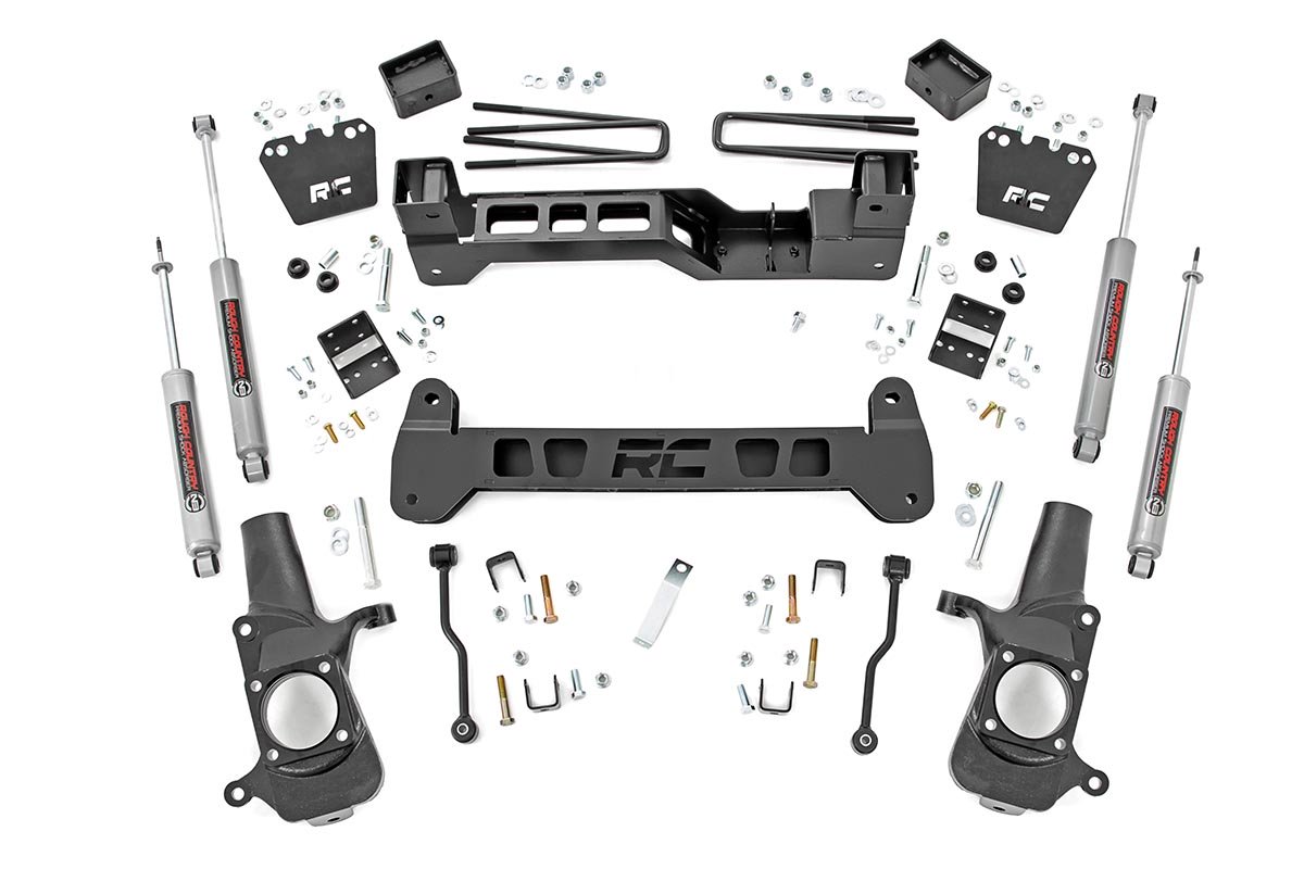 6.0 Inch GM Suspension Lift Kit 01-10 2500HD / 3500HD Rough Country