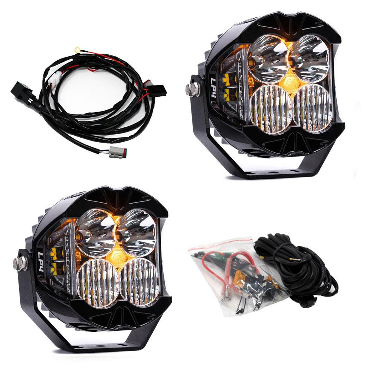 Baja Designs | LED Light Pods | LP4 Pro LED Driving/Combo Clear Lens Pair Baja Designs | 297803