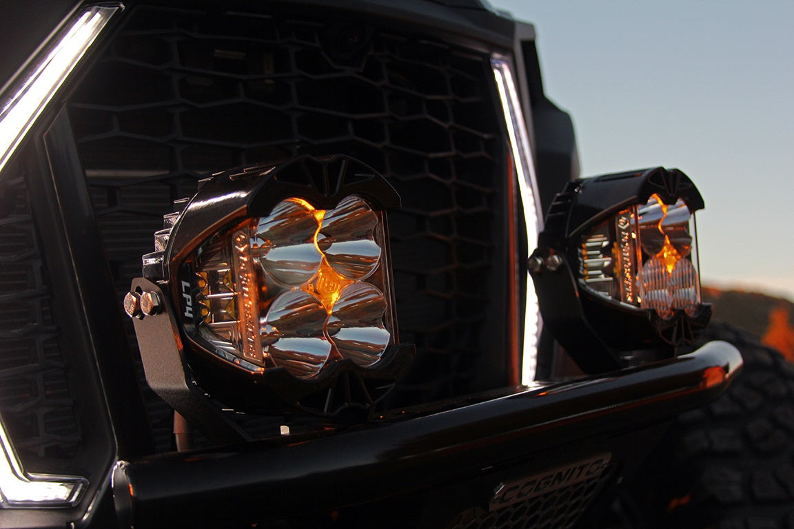 Baja Designs | LED Light Pods | LP4 Pro LED Driving/Combo Amber Lens Pair Baja Designs | 297813