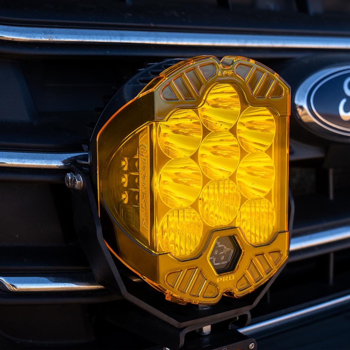 Baja Designs | Headlight Lens | LP9 Single Rock Guard Amber Baja Designs | 328002