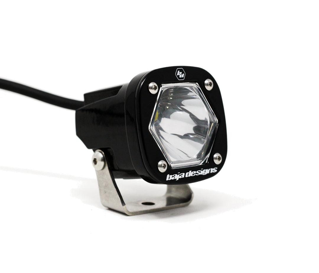 Baja Designs | LED Light Pods | S1 Spot LED Light with Mounting Bracket Single Baja Designs | 380001