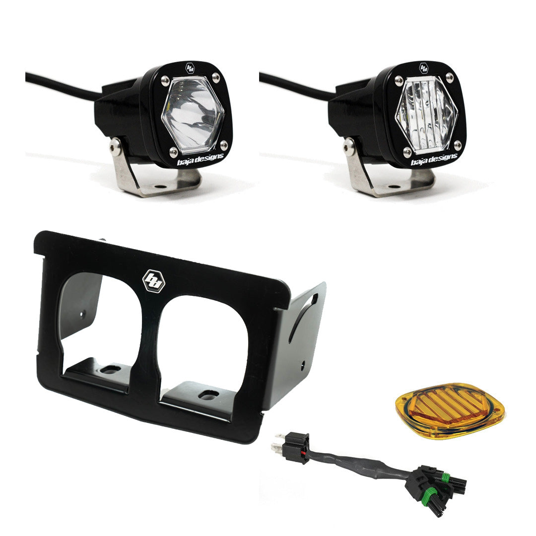 Baja Designs | Headlight Kit | Suzuki, DRZ400/S/SM, DR650/SE/R/RE/S Dual S1 Headlight Kit | 387006