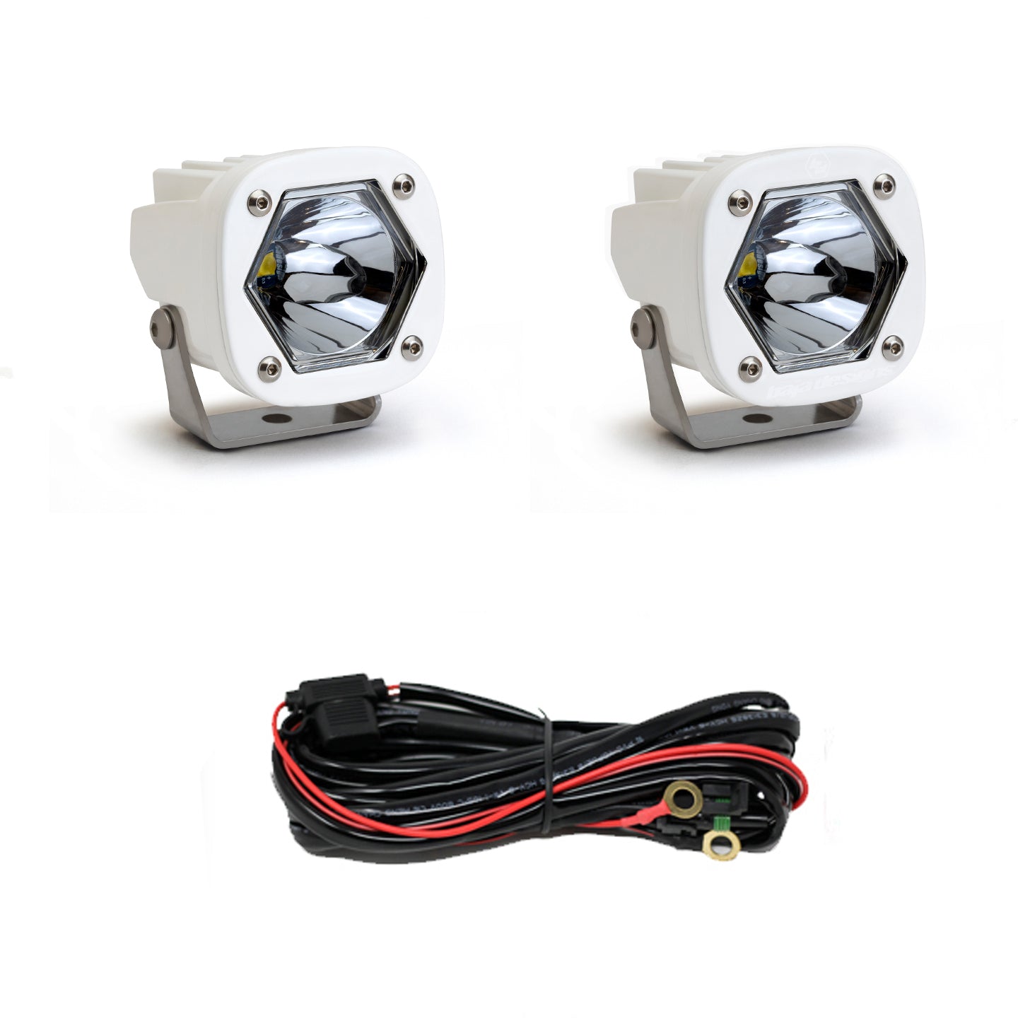 Baja Designs | LED Light Pods | LED Light Pods SI Spot White Pair Baja Designs | 387801WT