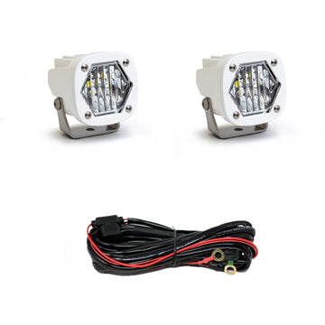 Baja Designs | LED Light Pods | LED Light Pod S1 Wide Cornering White Pair Baja Designs | 387805WT