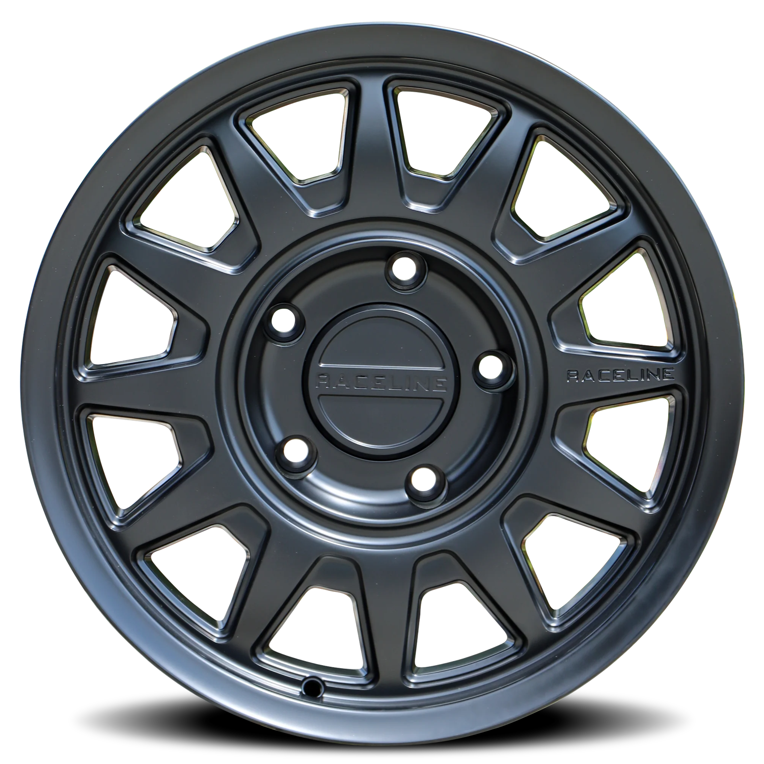 RACELINE | Aluminum Wheels | Aluminum Wheels 17x8 Aero 401B Satin Black Multi Spoke 40 Offset 5 on 100 Bolt Pattern 72.62 Bore Raceline | 401B-78016+40