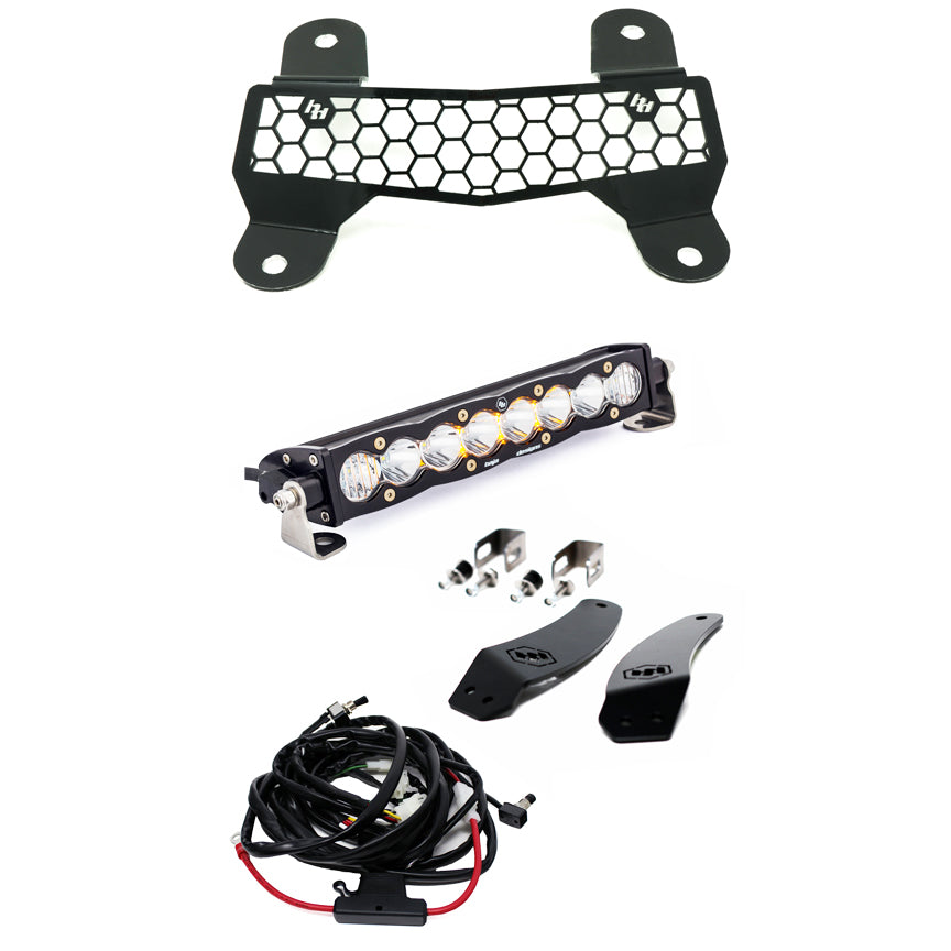 Baja Designs | LED Light Bars | Textron Wildcat XX 2018 Grille Mount Kit 10 Inch S8 & Fascia Baja Designs | 447144