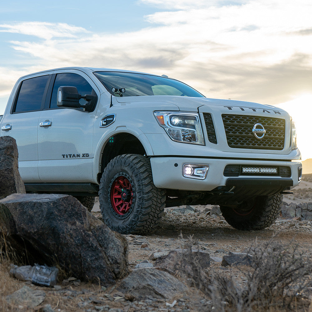 Baja Designs | Fog Lights | Titan Fog Pocket Kit 17-18 Nissan Titan Pro Baja Designs | 447502