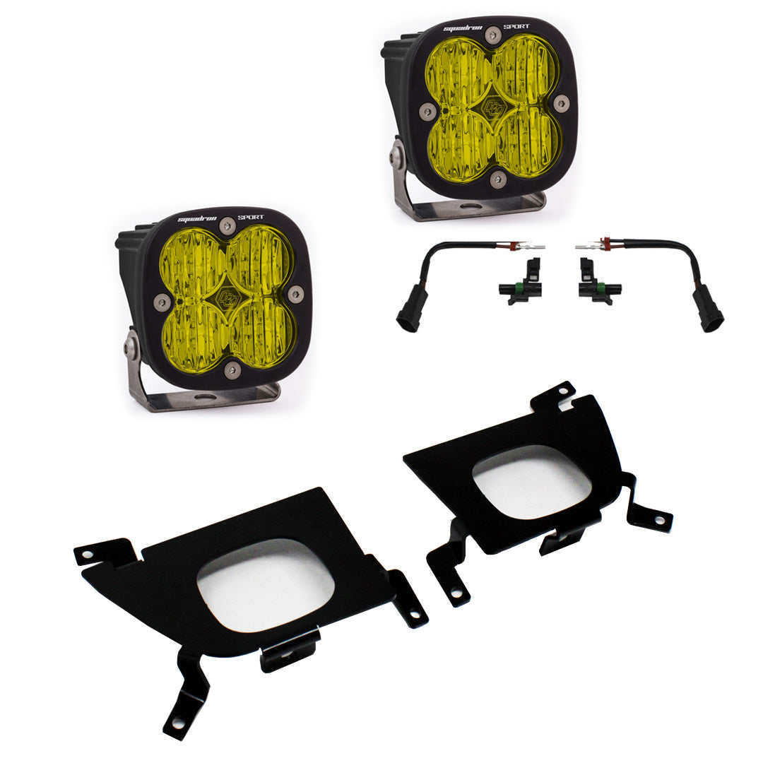 Baja Designs | Fog Lights | Silverado 1500 2019 Fog Pocket Mount Kit Pro Amber FPK Sport WC Baja Designs | 447518