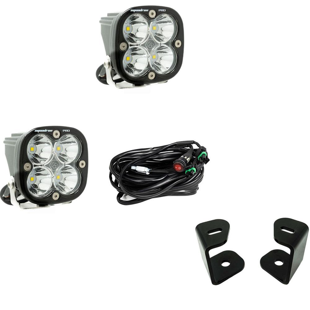 Baja Designs | A Pillar Light Mount | Dodge Ram 1500 09-19 A-Pillar Kit Squadron Pro Baja Designs | 447522