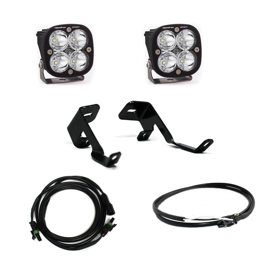 Baja Designs | A Pillar Light Mount | F-150 Raptor A-Pillar Kit 17-19 Raptor 15-19 F-150 Squadron Sport Baja Designs | 447599