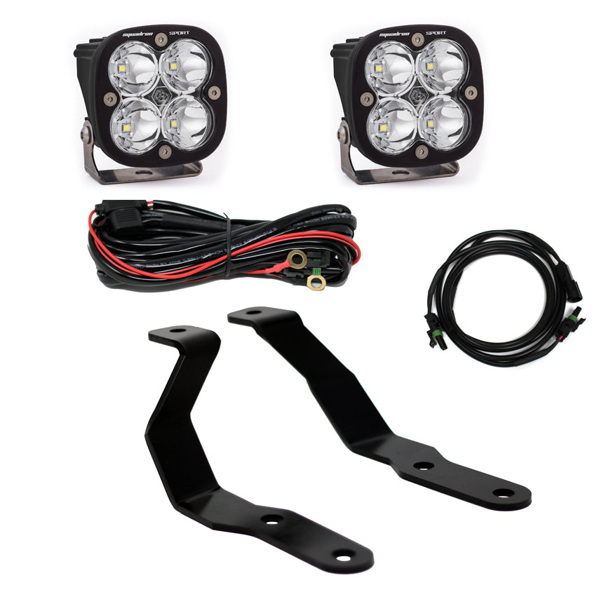 Baja Designs | A Pillar Light Mount | Ford, Ranger 19-22 A-Pillar Light Kit Squadron Sport Baja Designs | 447628