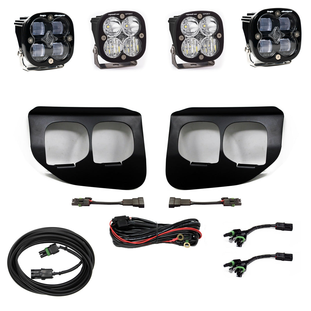 Baja Designs | Fog Lights | Ford Super Duty (20-22) Fog Lights Dual FPK SAE/Sport DC Baja Designs | 447738