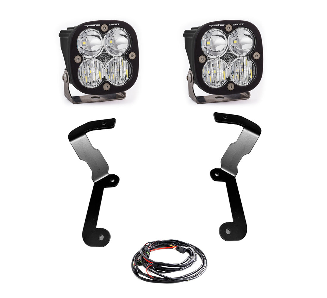 Baja Designs | A Pillar Light Mount | Sierra 1500 19-On Squadron Sport A Pillar Light Kit Baja Designs | 447742