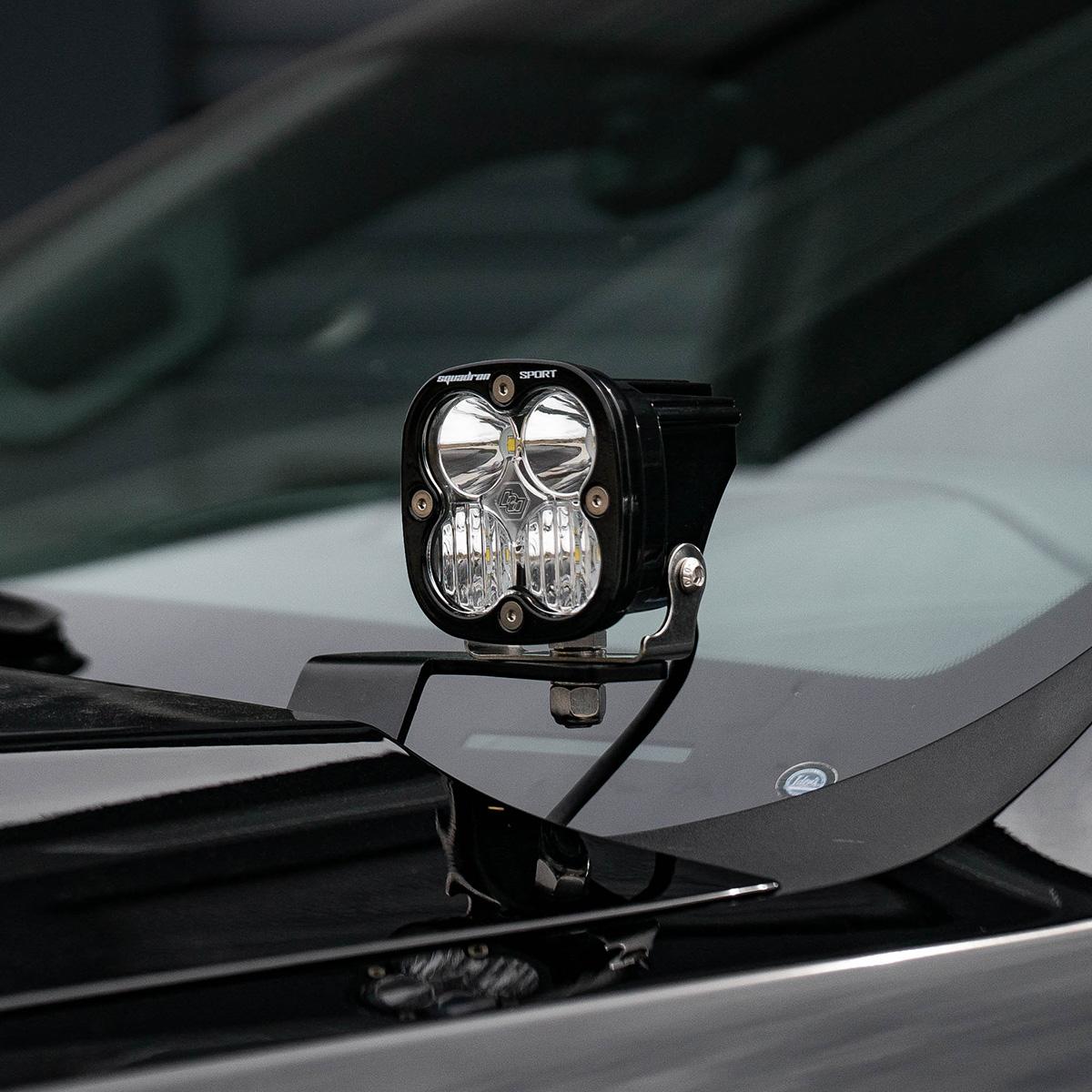 Baja Designs | A Pillar Light Mount | Sierra 1500 19-On Squadron Sport A Pillar Light Kit Baja Designs | 447742