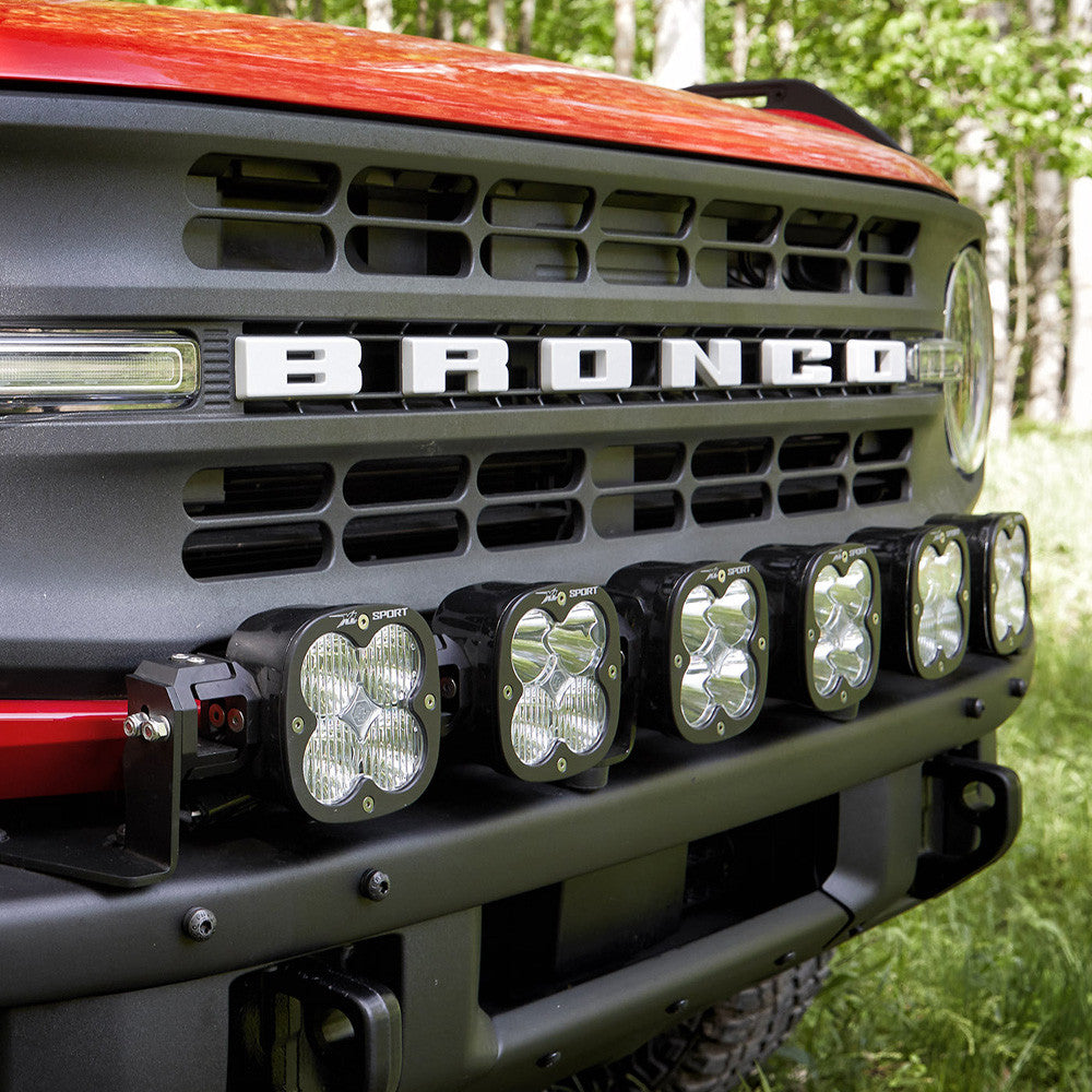 Baja Designs | LED Light Bars | 6 X Linkable Light Bar For 21-Up Ford Bronco Steel Bumper Mount Baja Designs | 447750