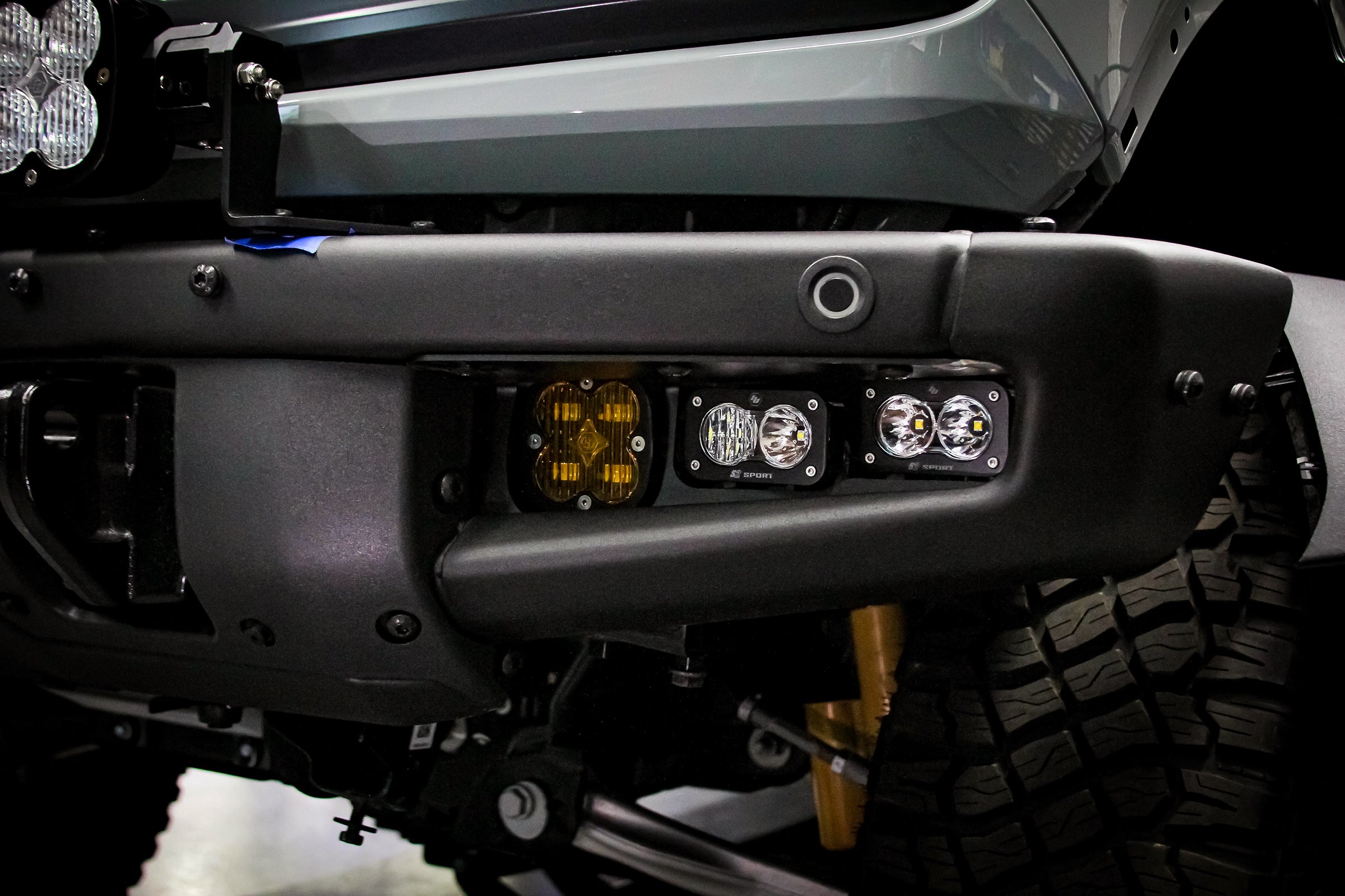 Baja Designs | Fog Lights | Bronco Fog Pocket Kit 21-Up Ford Bronco Sportsmen w/Upfitter Baja Designs | 447760UP