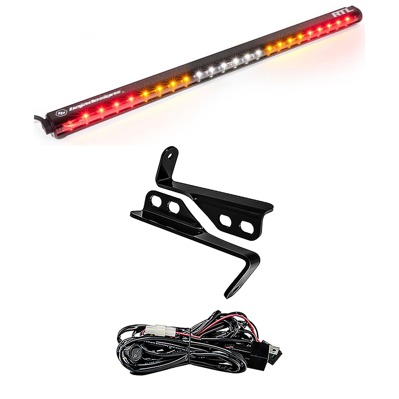 Baja Designs | Tail light | Polaris RZR 15-18 4 Seat 30 Inch RTL-S Rear Light Bar with Bracket Kit Baja Designs | 447816