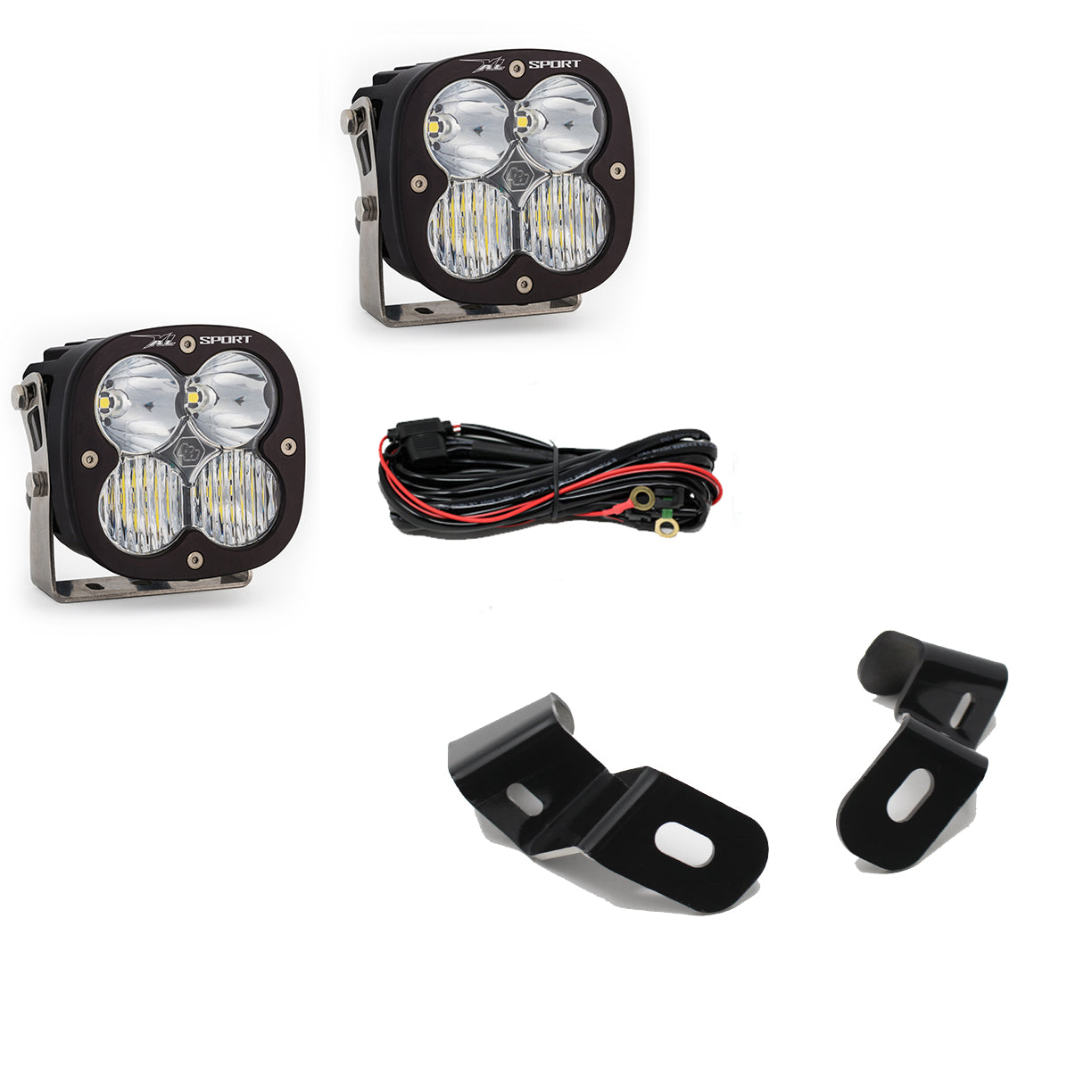 Baja Designs | A Pillar Light Mount | Dodge Ram LED Light Pods For Ram 2500/3500 19-On A-Pillar Kits XL Sport Driving Combo Baja Designs | 448036