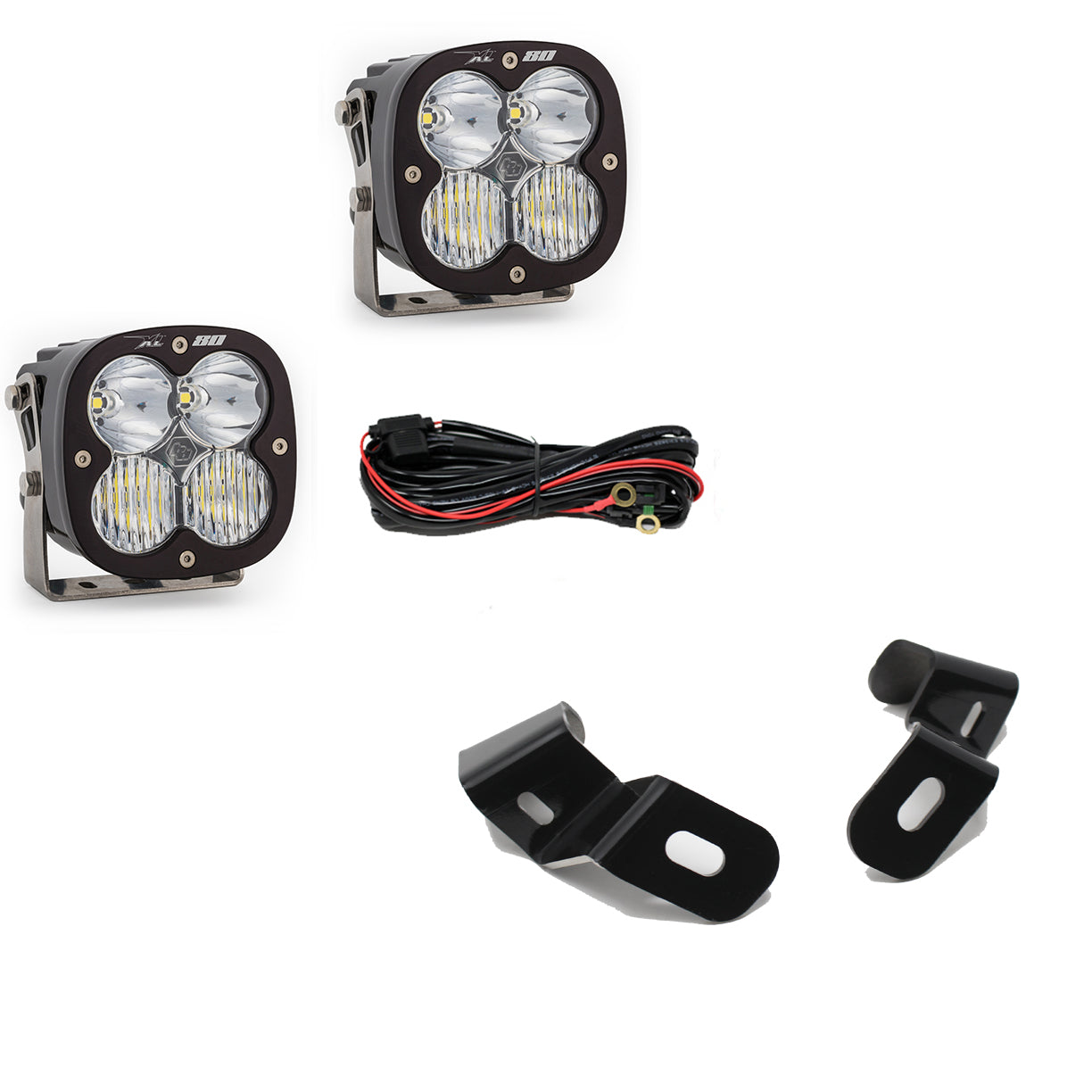 Baja Designs | A Pillar Light Mount | Dodge Ram LED Light Pods For Ram 2500/3500 19-On A-Pillar Kits XL 80 Driving Combo Baja Designs | 448041