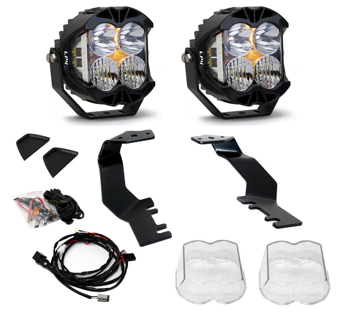 Baja Designs | A Pillar Light Mount | 2022 Toyota Tundra LP4 A-Pillar Kit (Non-Hybrid) | 448075