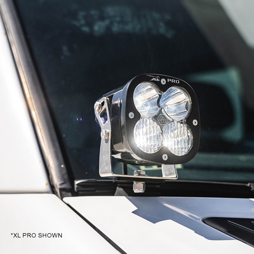 Baja Designs | A Pillar Light Mount | Mercedes Sprinter Van XL Sport A-Pillar Kit Mercedes 2014-2018 Sprinter Van (Driving/Combo; Clear) Baja Designs | 448136