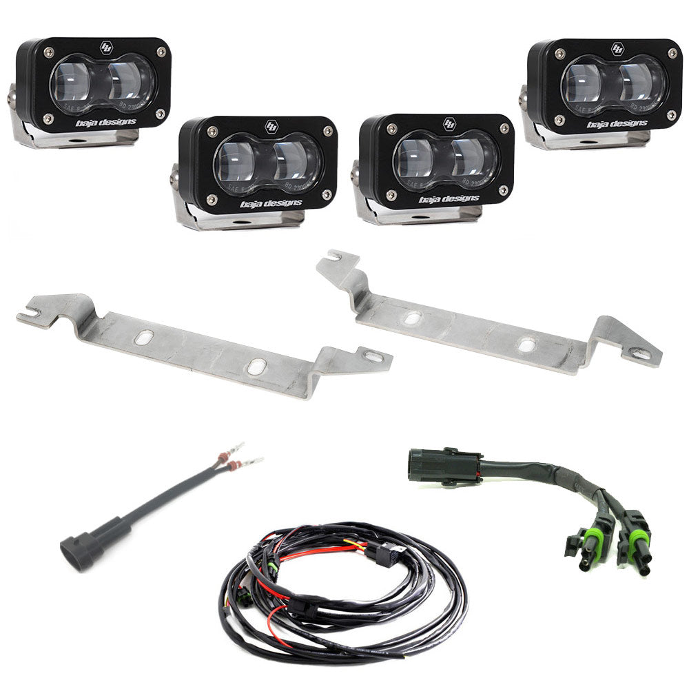 Baja Designs | Fog Lights | 2023-On Toyota Sequoia S2 SAE OEM FPK Replacement Kit Baja Designs | 448163