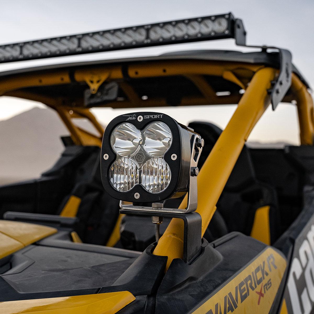 Baja Designs | A Pillar Light Mount | Can-Am, Maverick R, XL Sport A-Pillar Kit Baja Designs | 448187