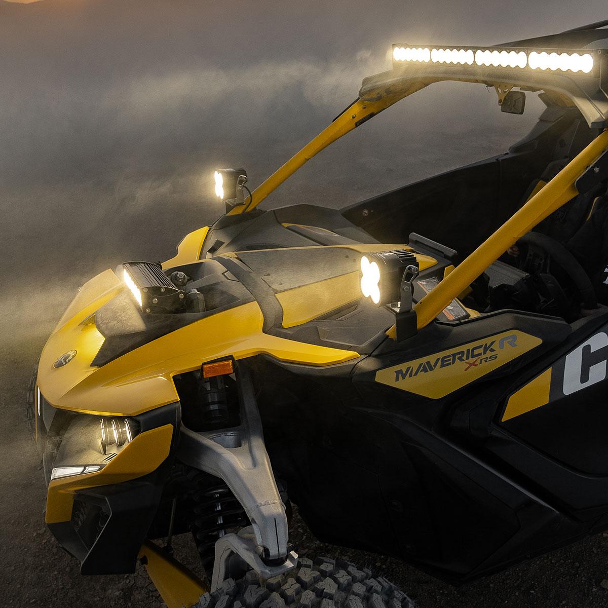 Baja Designs | A Pillar Light Mount | Can-Am, Maverick R, XL Sport A-Pillar Kit Baja Designs | 448187