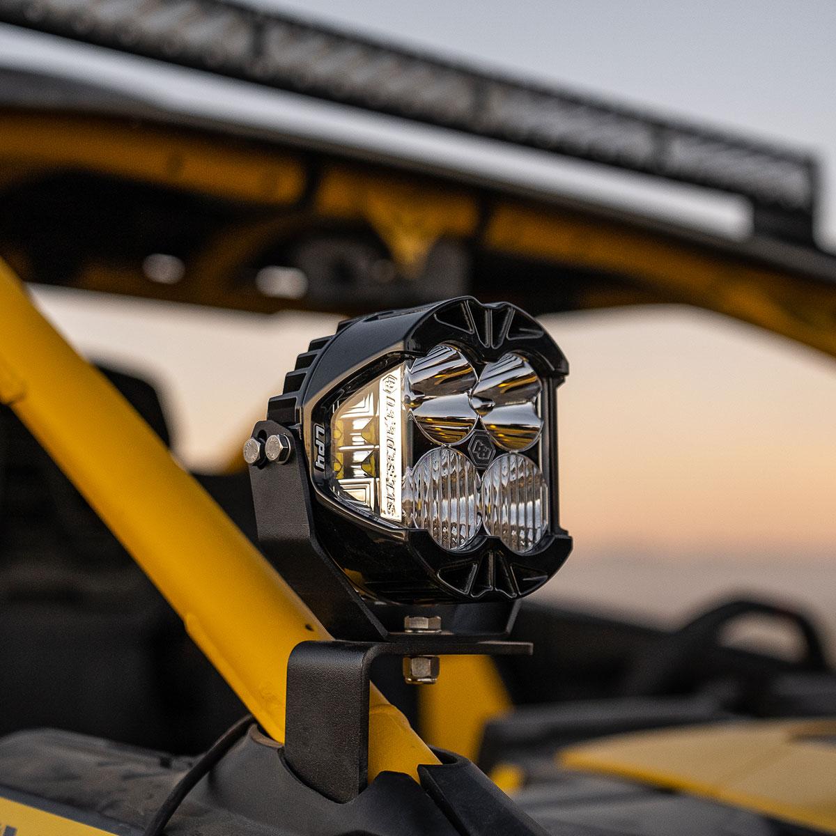 Baja Designs | A Pillar Light Mount | Can-Am, Maverick R, LP4 A-Pillar Kit Baja Designs | 448190