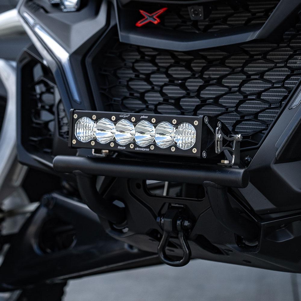 Baja Designs | Bumper Lights | Can-Am Maverick R 10 inch OnX6+ Push Bar Bumper Kit Baja Designs | 448222