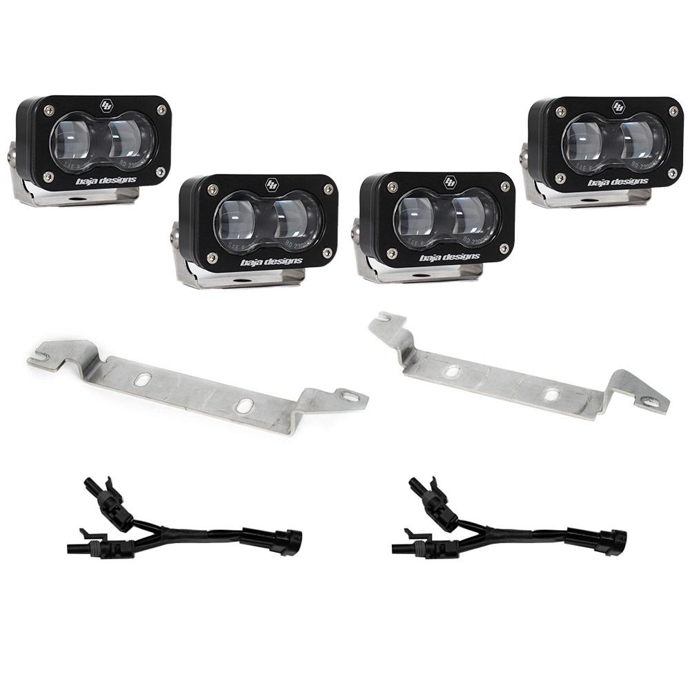 Baja Designs | Fog Lights | 2024-Present Toyota Tacoma S2 SAE OEM Fog Light Replacement Kit Baja Designs | 448239