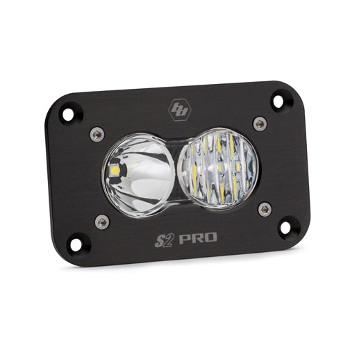 Baja Designs | Work Lights | LED Work Light Flush Mount Clear Lens Driving Combo Pattern S2 Pro Baja Designs | 481003