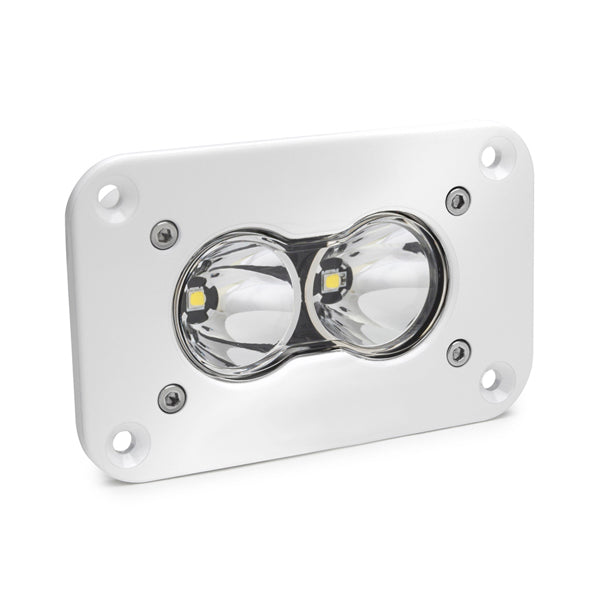 Baja Designs | Work Lights | LED Work Light Flush Mount Clear Lens Work/Scene Pattern White S2 Pro Baja Designs | 481006WT