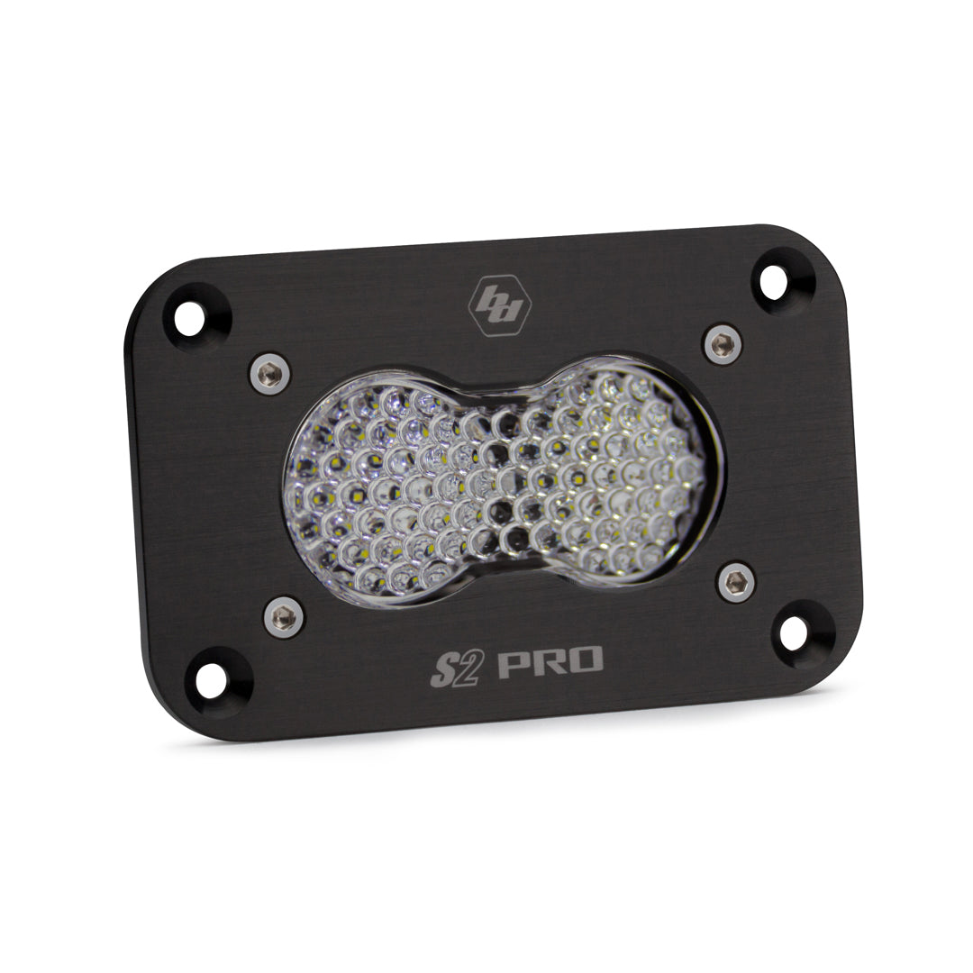 Baja Designs | Work Lights | LED Work Light Flush Mount Clear Lens Work/Scene Pattern S2 Pro Baja Designs | 481006