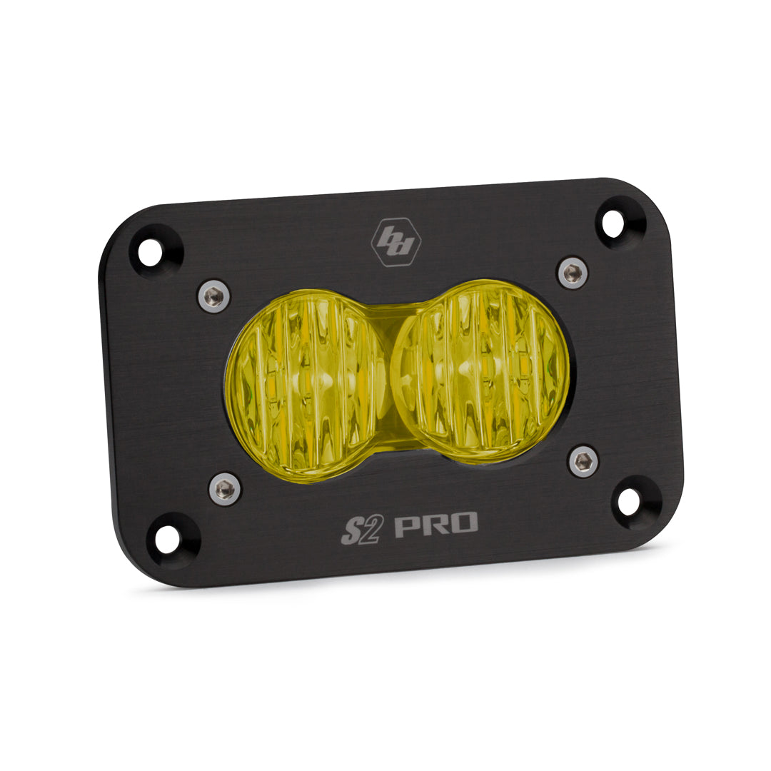 Baja Designs | Work Lights | LED Wide Cornering Amber Flush Mount S2 Pro Baja Designs | 481015