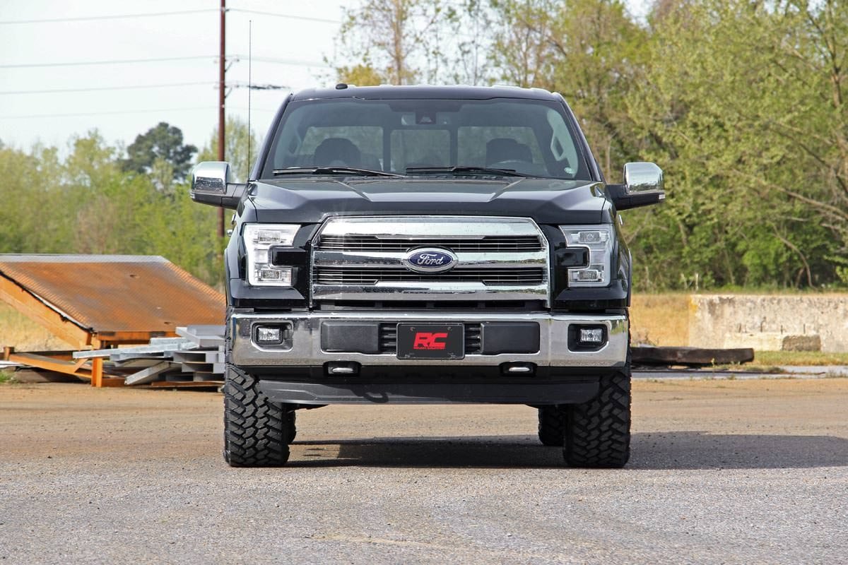 Rough Country | Leveling Kit | 2 Inch Leveling Strut Extensions 09-21 F-150 Rough Country | 52200