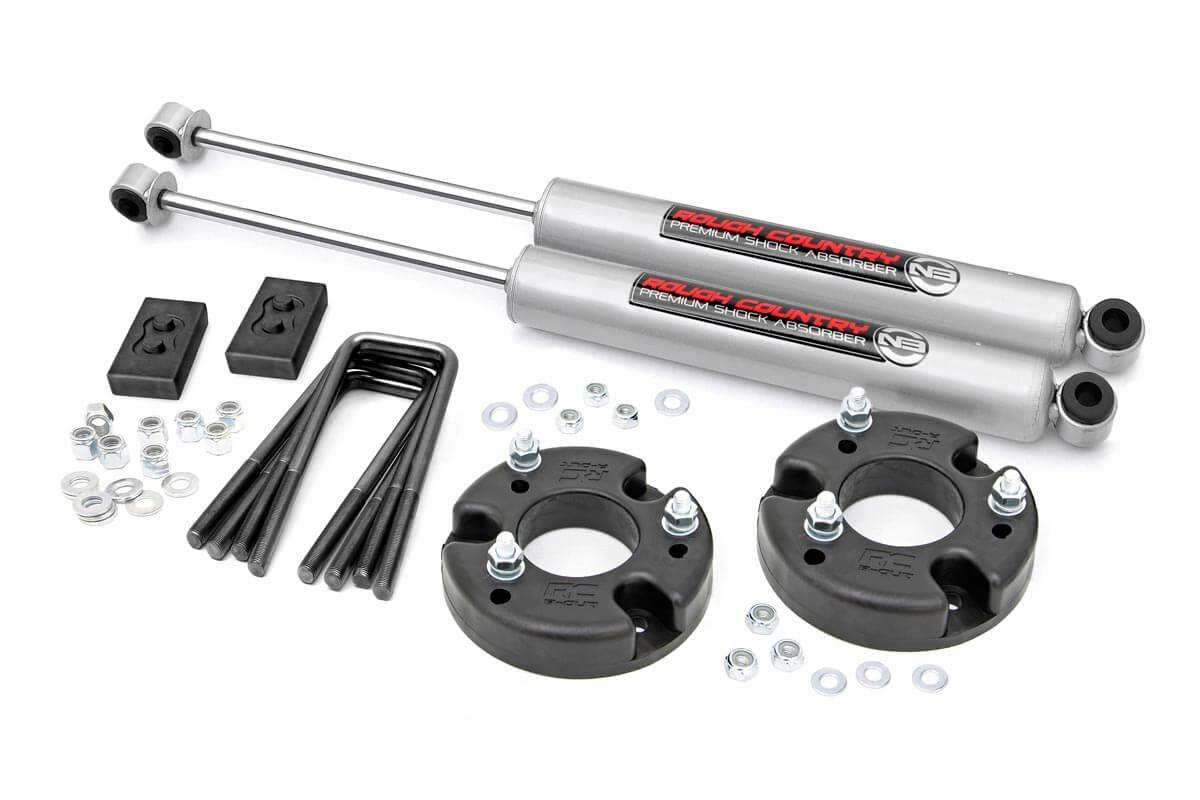 2 Inch Leveling Kit w/Shocks 09-20 F-150 Rough Country