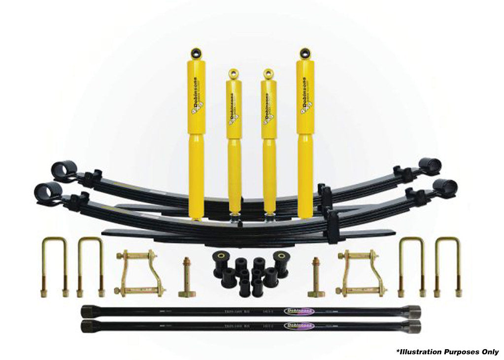 DOBINSONS | 1.5" Lift Kit For Mitsubishi Pajero / Montero 4-Door (Leaf rear) 1983-2001 | DSSKITPAJL4