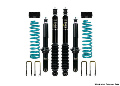 DOBINSONS | 3" IMS Suspension lift kit with rear Quick Ride Kit for 2020 and Up Isuzu DMax  | DSSKITIMS7153