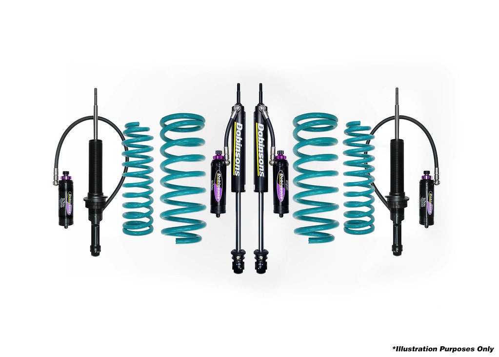 DOBINSONS | 1.75" MRR 3-Way Adjustable Suspension lift kit for 2013 and Up Isuzu MU-X | DSSKITMRA001000