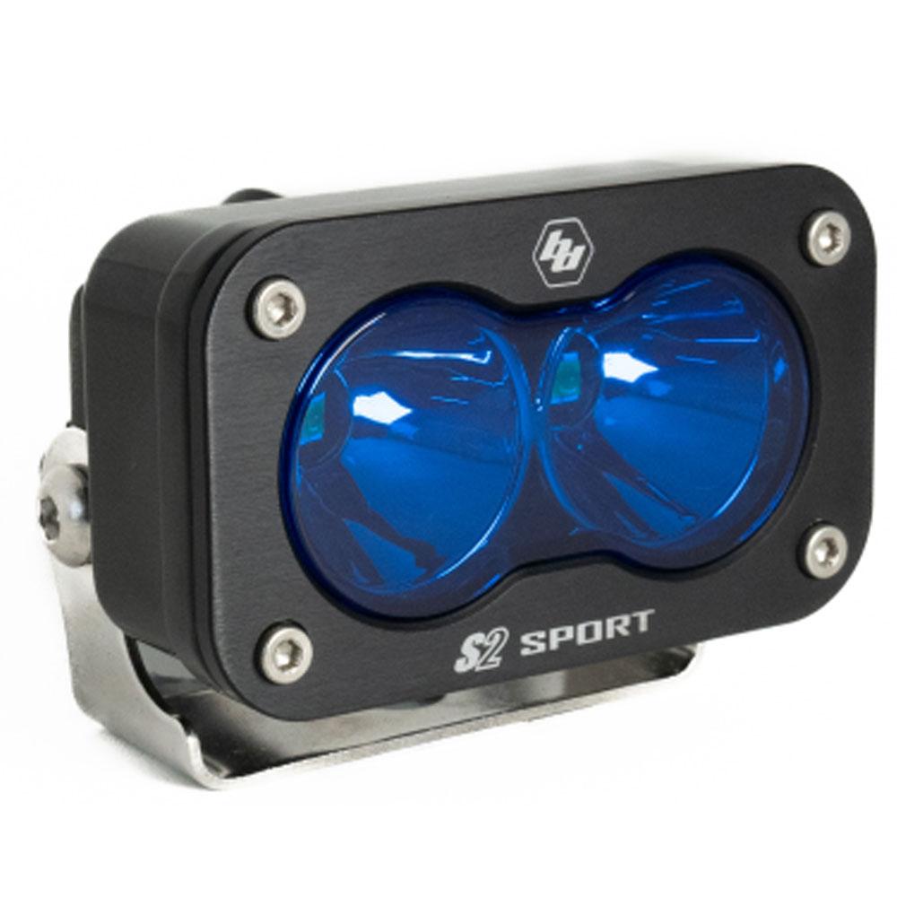 Baja Designs | Work Lights | LED Work Light Blue Lens Spot Pattern S2 Sport Baja Designs | 540001BL