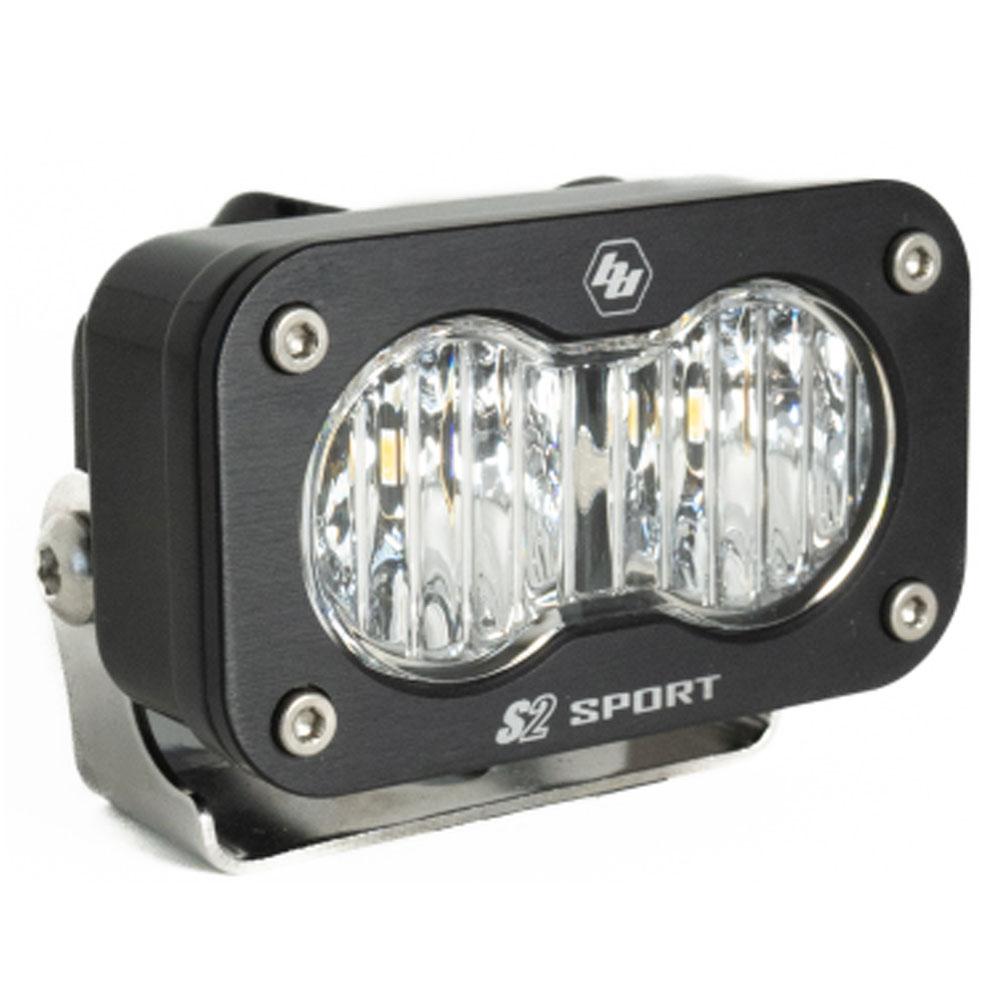 Baja Designs | Work Lights | LED Work Light Clear Lens Wide Cornering Pattern Each S2 Sport Baja Designs | 540005