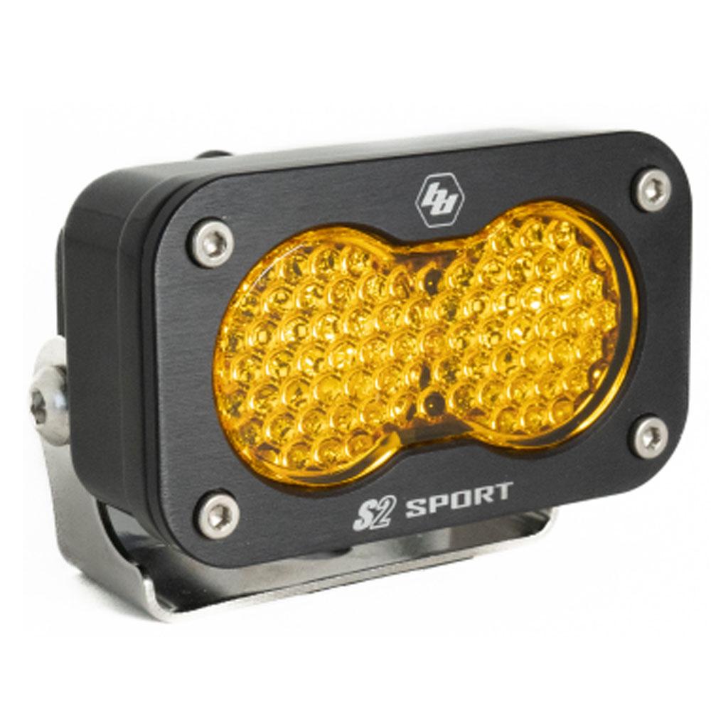 Baja Designs | Work Lights | LED Work Light Amber Lens Work/Scene Pattern Each S2 Sport Baja Designs | 540016