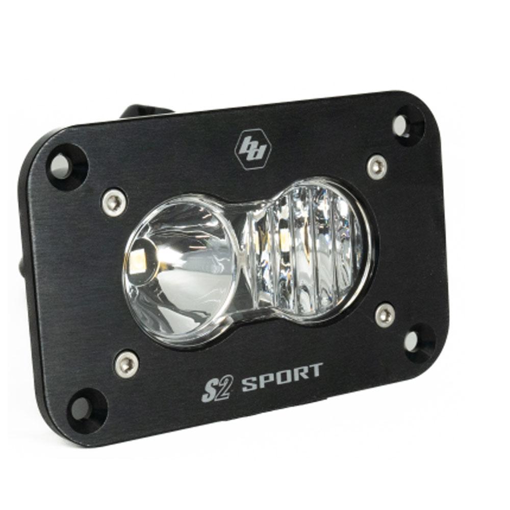 Baja Designs | Work Lights | LED Work Light Clear Lens Driving Combo Pattern Flush Mount Each S2 Sport Baja Designs | 541003