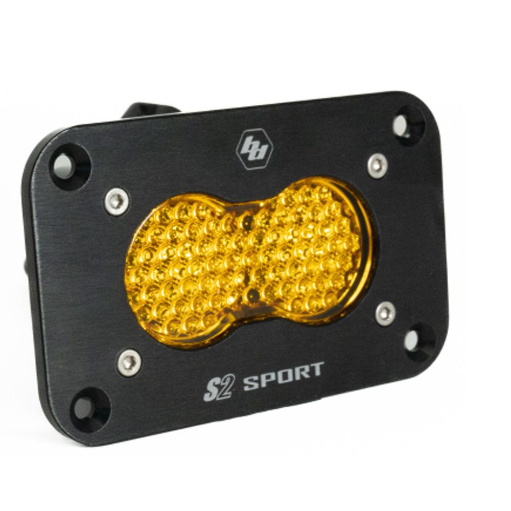 Baja Designs | Work Lights | LED Work Light Amber Lens Work/Scene Pattern Flush Mount Each S2 Sport Baja Designs | 541016